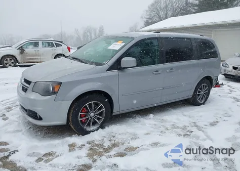 2017 Dodge Grand Caravan Sxt from USA, damaged, VIN 2C4RDGCG5HR818399